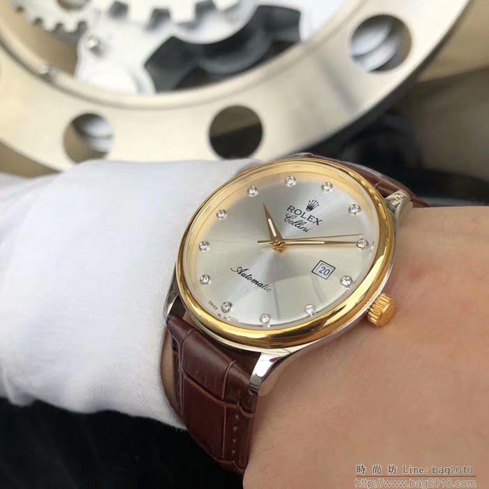 ROLEX勞力士 大氣爆款 進口西鐵城機械 精品男士腕表  wssb3688